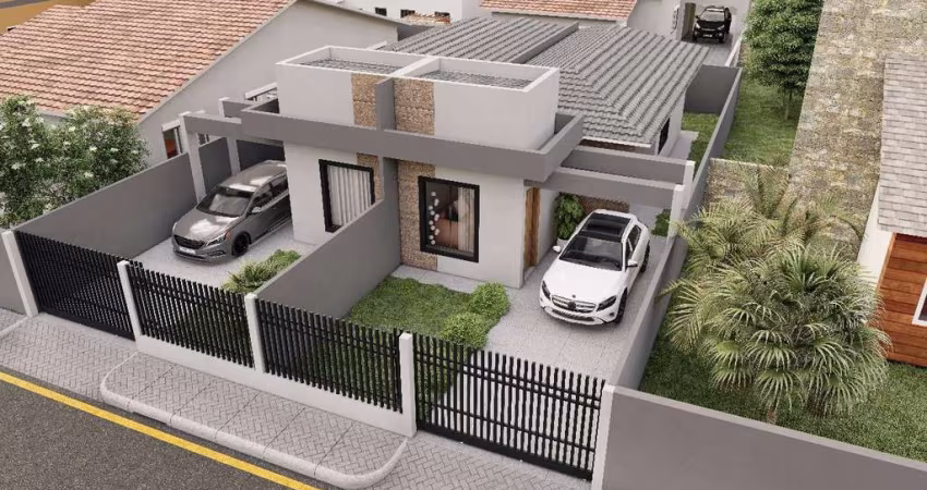 Casa à venda com 65m  Cara-Cara, 02 quartos PONTA GROSSA - PR