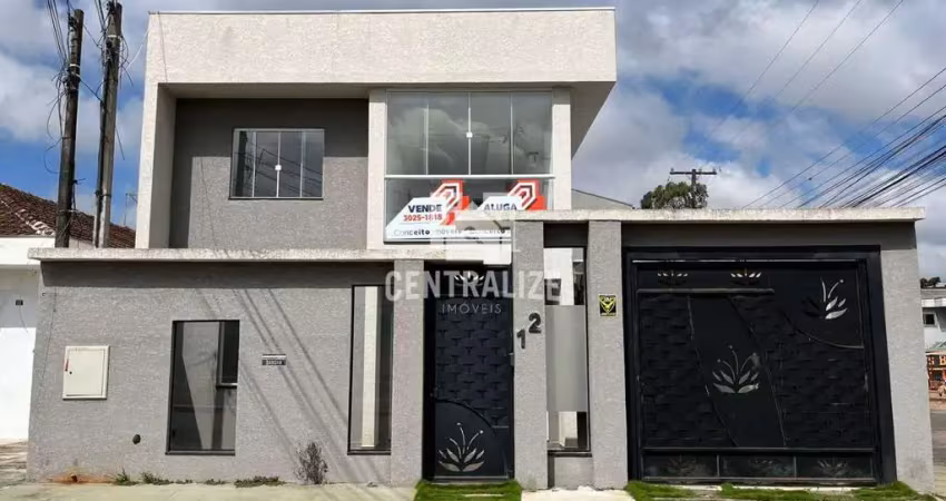 Sobrado com 3 dormitórios à venda, uvaranas, ponta grossa - pr