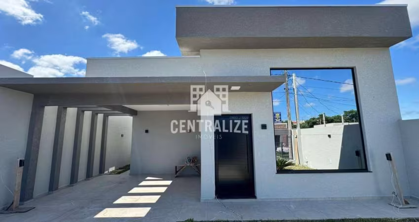 Casa com 3 dormitórios à venda, Cara-Cara, PONTA GROSSA - PR