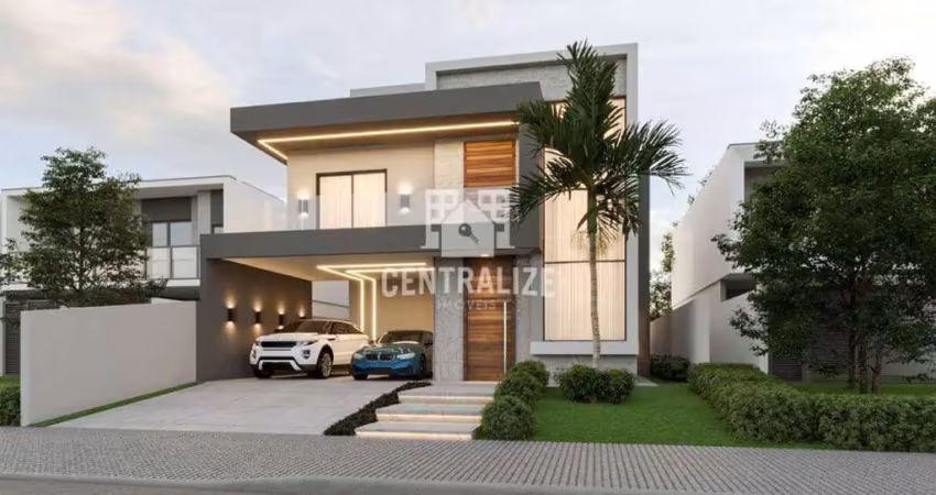 Venda - casa condomínio terras alphaville - jardim caravlho -  ponta grossa - pr
