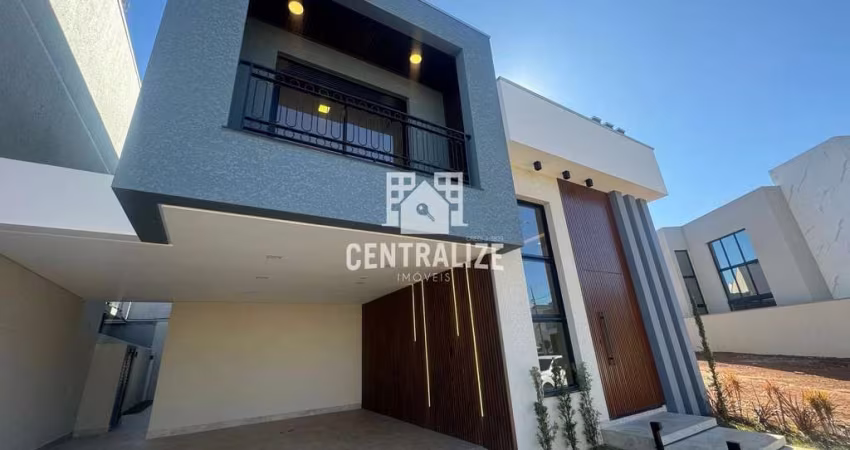 Casa com 3 dormitórios à venda, Cara-Cara, PONTA GROSSA - PR