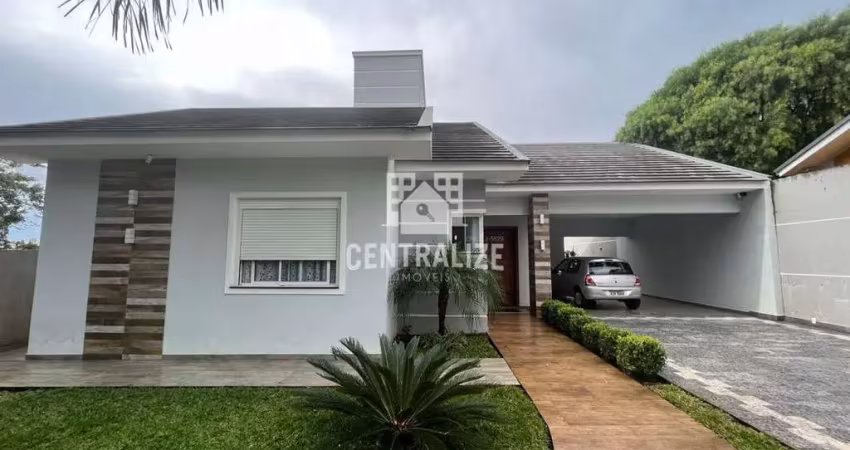 Casa com 5 dormitórios à venda, colônia dona luiza, ponta grossa - pr