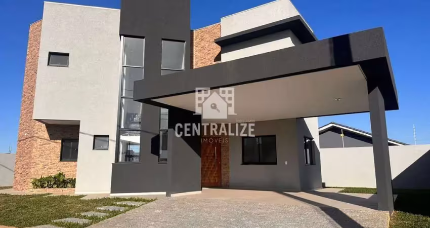 Condomínio com 3 dormitórios à venda, cara-cara, ponta grossa - pr