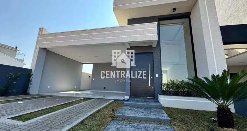 Casa em condomínio fechado com 2 quartos à venda no Jardim Carvalho, Ponta Grossa 