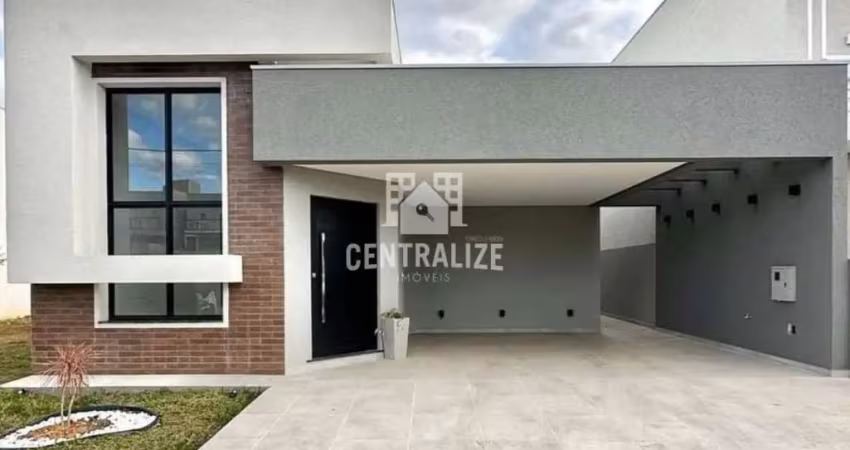 Casa em condomínio fechado com 2 quartos à venda no Cará-cará, Ponta Grossa 