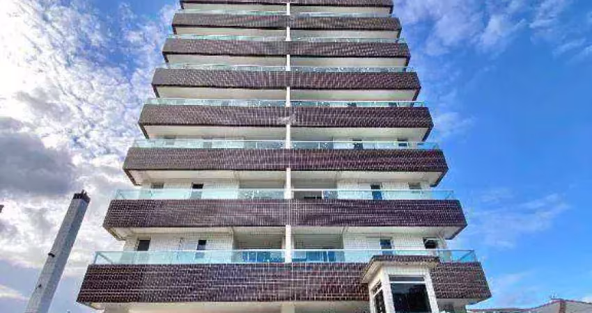 Apartamento 2 dormitórios, sendo 01 suíte com sacada, lazer completo na ocian em praia grande sp.