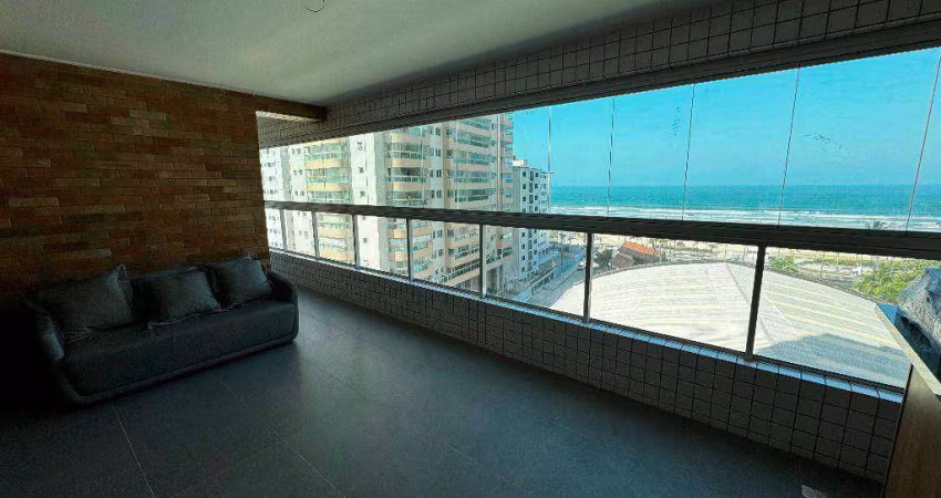 Apartamento 3 dormitórios com 2 suítes à venda por R$ 1.250.000 - Aviação - Praia Grande/SP