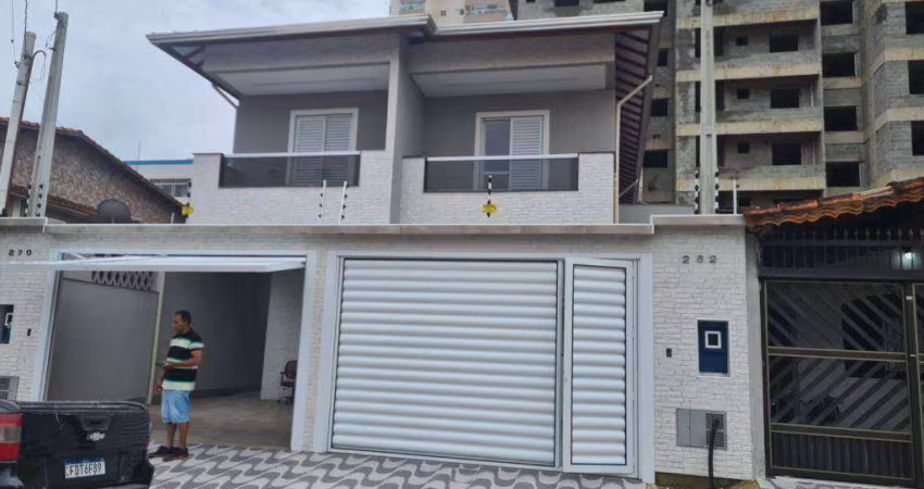 Sobrado novo 3 dorm(s), sendo 1 suíte com piscina na Ocian em Praia Grande