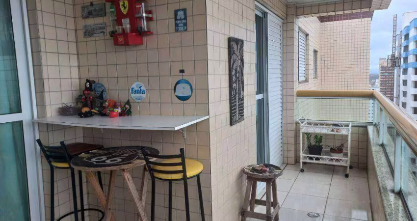 Apto de 2 Dorm(s), sendo 1 suíte, 2 vagas na Ocian em Praia Grande.