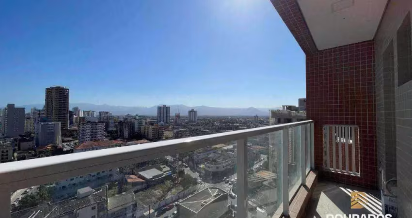 Apartamento com 1 dormitório à venda, 38 m² por r$ 285.000,00 - boqueirão - praia grande/sp