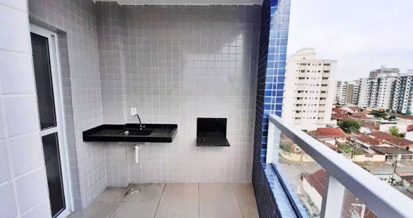 Apto 2 dorm(s), sendo 1 suíte, 60 m², lazer completo,  guilhermina - praia grande/sp