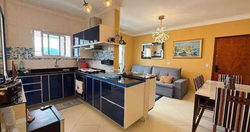 Apartamento com 2 dormitórios à venda, 78 m² por r$ 499.000,00 - vilamar - praia grande/sp