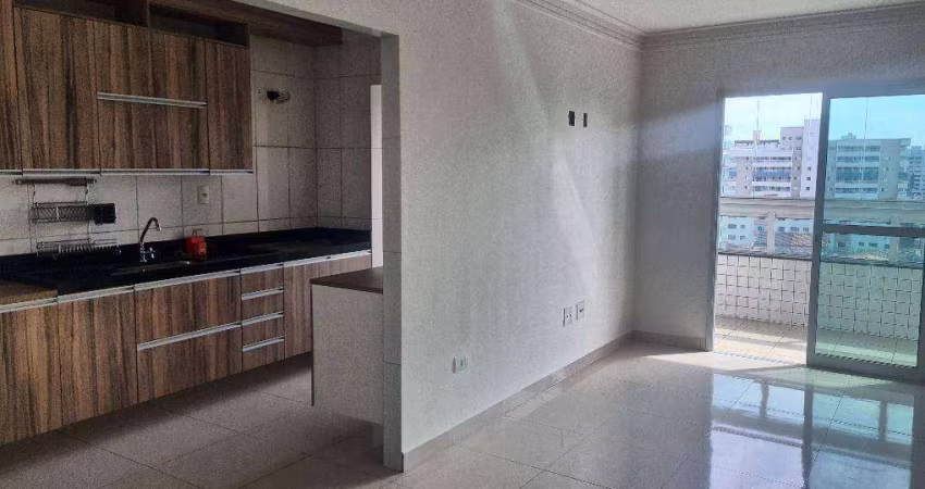 Apto de 2 dorm(s), sendo 1 suíte, parcela direto, Guilhermina -m Praia Grande SP.