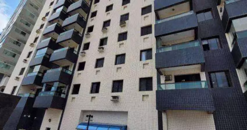 Apartamento com 2 dormitórios à venda, 76 m² por r$ 450.000,00 - aviação - praia grande/sp