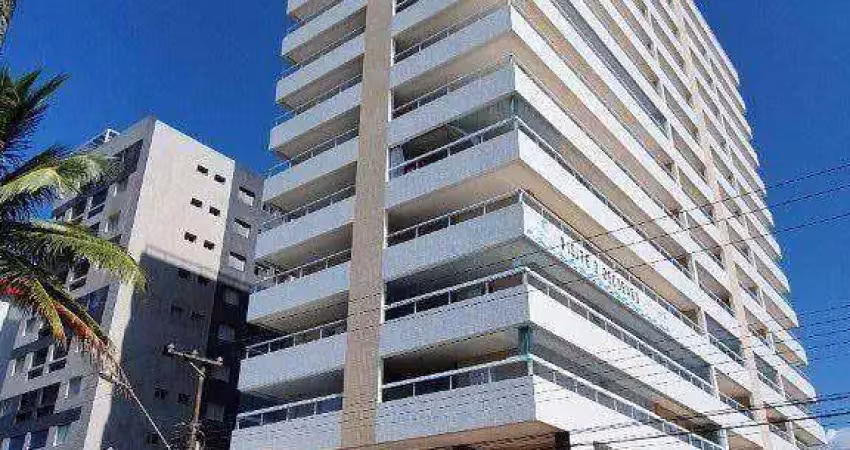 Apto 1 dormitório, sendo suíte,  62 m², Varanda gourmet, Entrada de 160 mil - Jardim Real - Praia Grande/SP