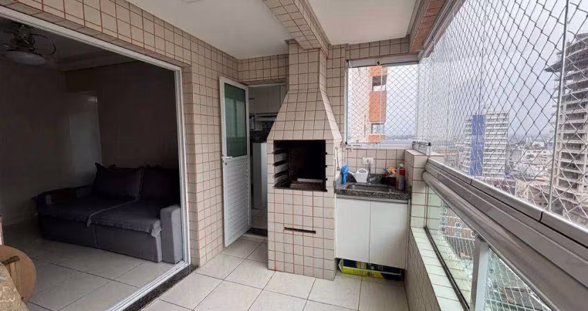 Apartamento com 3 dormitórios à venda, 120 m² por R$ 660.000,00 - Aviação - Praia Grande/SP