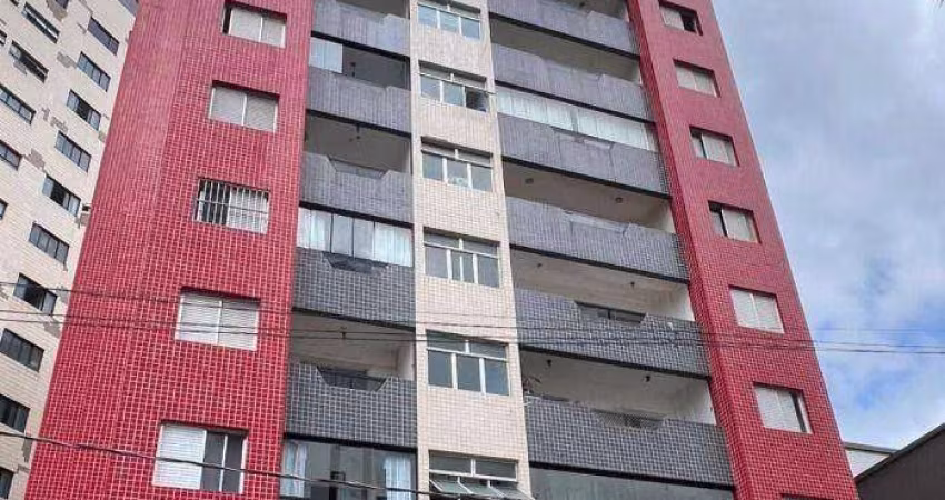 Apartamento com 2 dormitórios à venda, 61 m² por R$ 385.000,00 - Vila Guilhermina - Praia Grande/SP