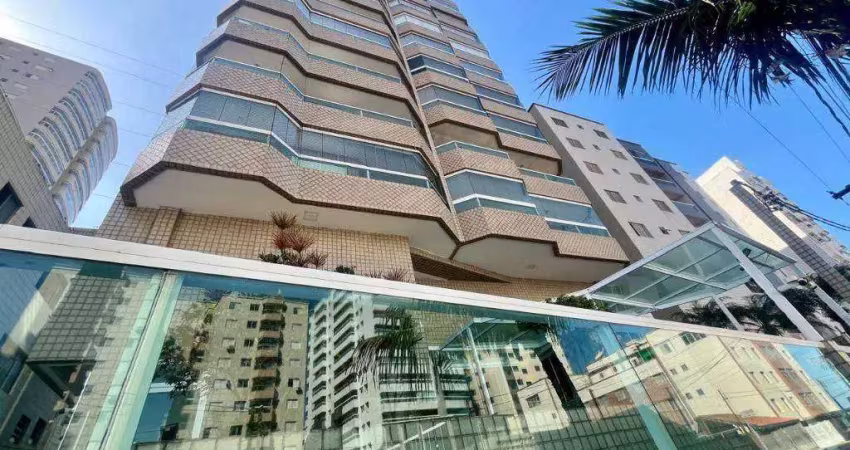 Apartamento com 1 dormitório à venda, 54 m² por r$ 299.000,00 - aviação - praia grande/sp