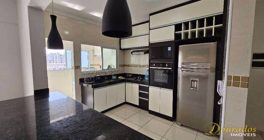 Apartamento com 2 dormitórios à venda, 98 m² por R$ 670.000 - Vila Guilhermina - Praia Grande/SP