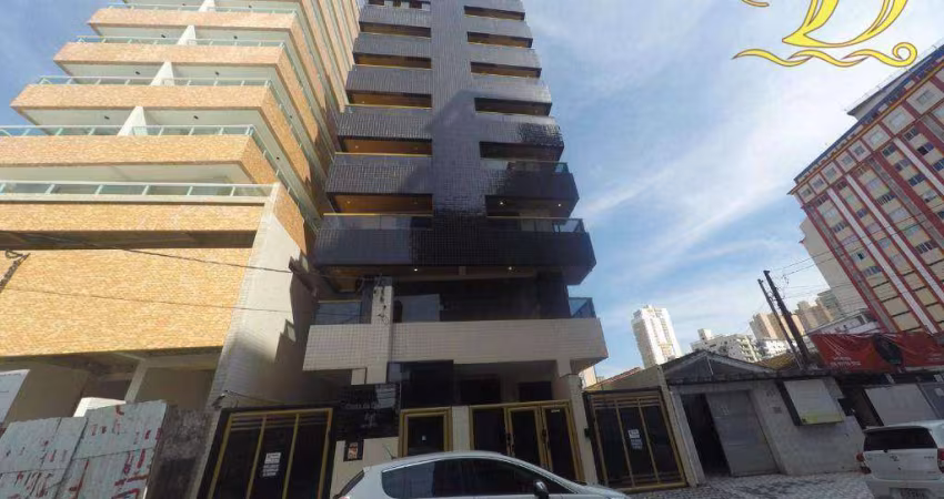Apartamento com 2 dormitórios à venda, 65 m² por R$ 440.000,00 - Boqueirão - Praia Grande/SP