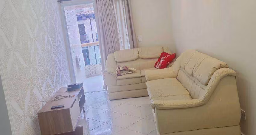 Apartamento com 2 dormitórios para alugar, 69 m² por R$ 3.000/mês - Aviação - Praia Grande/SP