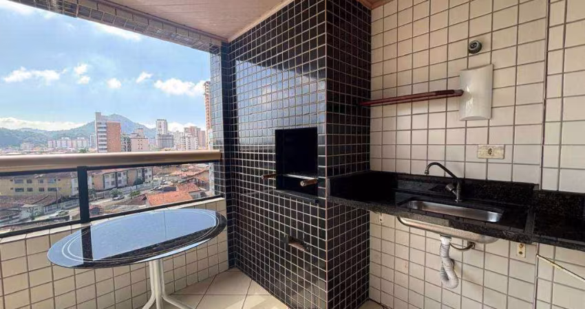 Apartamento com 2 dormitórios à venda, 62 m² por R$ 456.000,00 - Vila Guilhermina - Praia Grande/SP