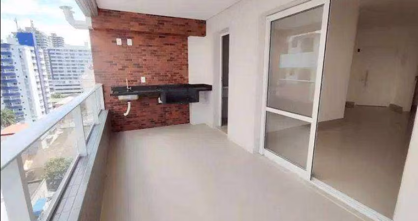 Apartamento com 1 dormitório à venda, 60 m² por R$ 450.000,00 - Vila Guilhermina - Praia Grande/SP