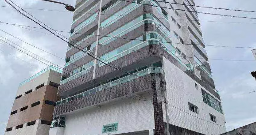 Apartamento com 2 dormitórios à venda, 64 m² por r$ 425.000 - ocian - praia grande/sp