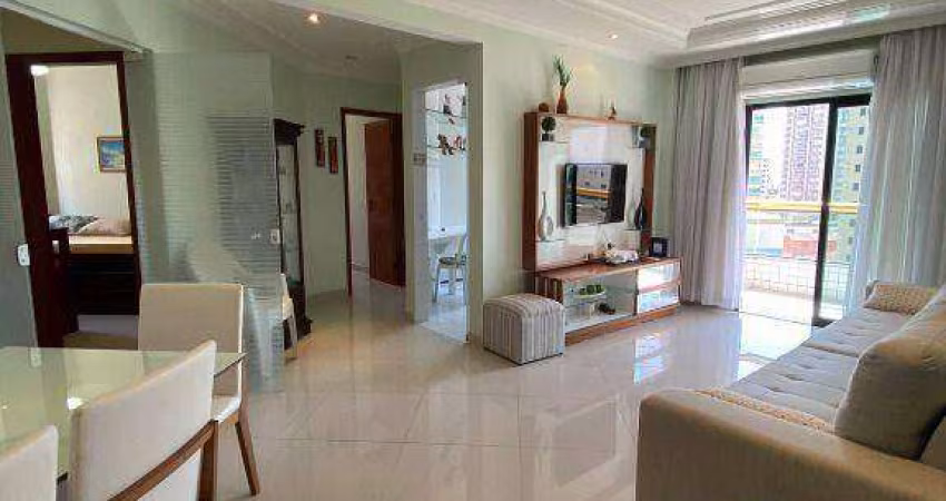 Apartamento com 3 dormitórios à venda, 120 m² por R$ 680.000,00 - Caiçara - Praia Grande/SP