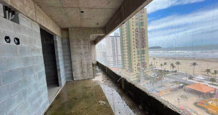 Apto em construção de  3 dorm(s), sendo 1 suíte, 115m², com vista mar - Aviação - Praia Grande/SP