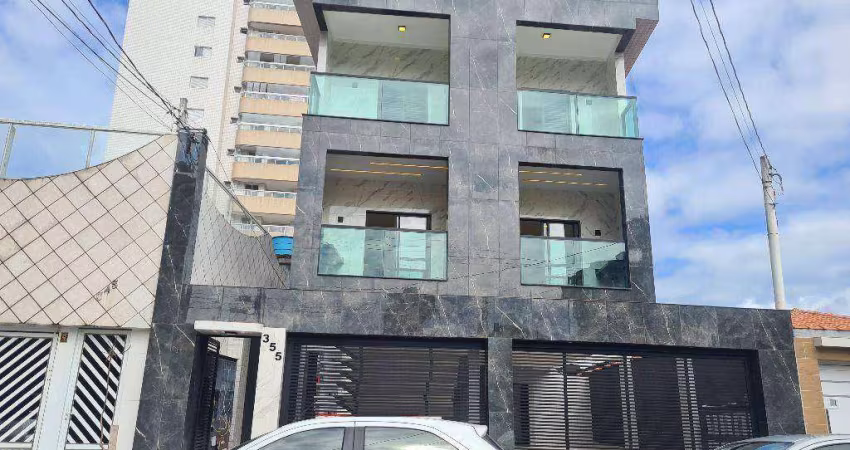 Sobrado 2 dorm(s) em condomínio, 1 vaga, Aviação em Praia Grande/SP