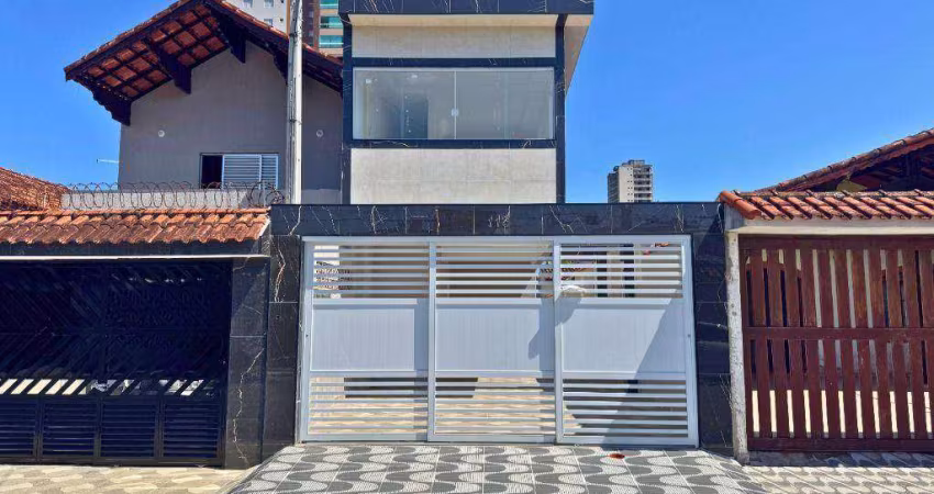 Casa com 3 dormitórios à venda, 110 m² por R$ 392.000 - Maracanã - Praia Grande/SP