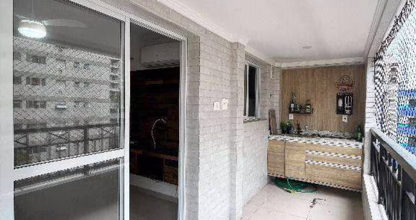 Apartamento com 1 dormitório à venda, 60 m² por R$ 460.000 - Vila Guilhermina - Praia Grande/SP