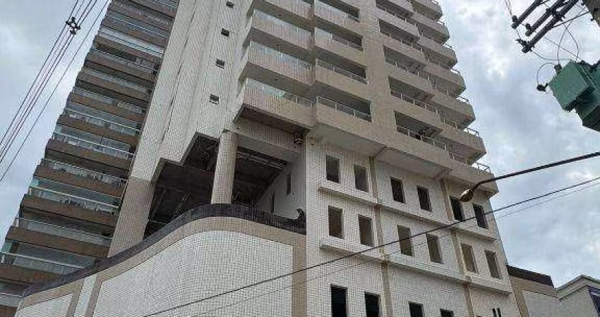 Apto em fase final de construção de 1 dormitório, com varanda gourmet - Aviação em Praia Grande/SP