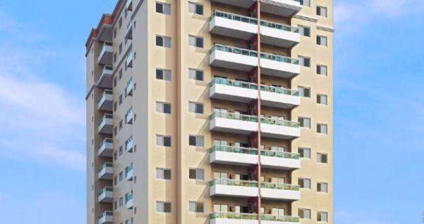 Apartamento com 2 dormitórios à venda, 57 m² por R$ 445.000,00 - Canto do Forte - Praia Grande/SP