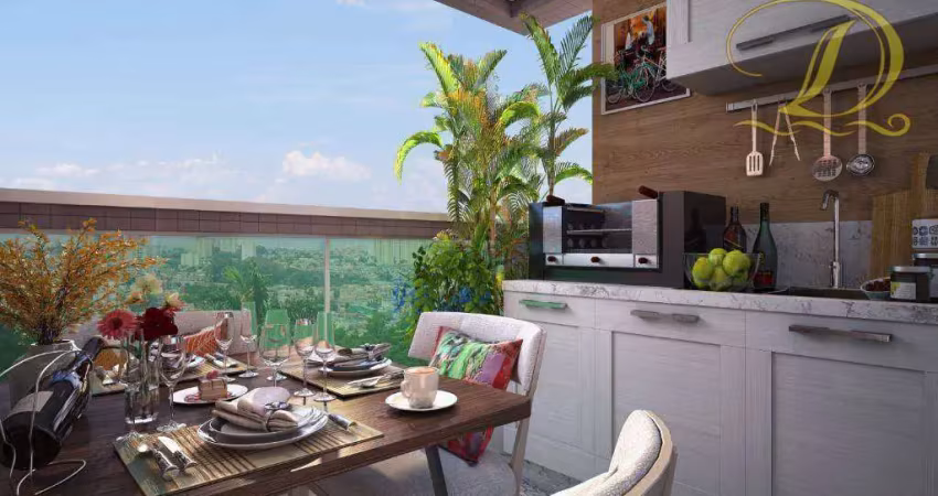 Apartamento com 2 dormitórios à venda na aviação em praia grande. em obras.