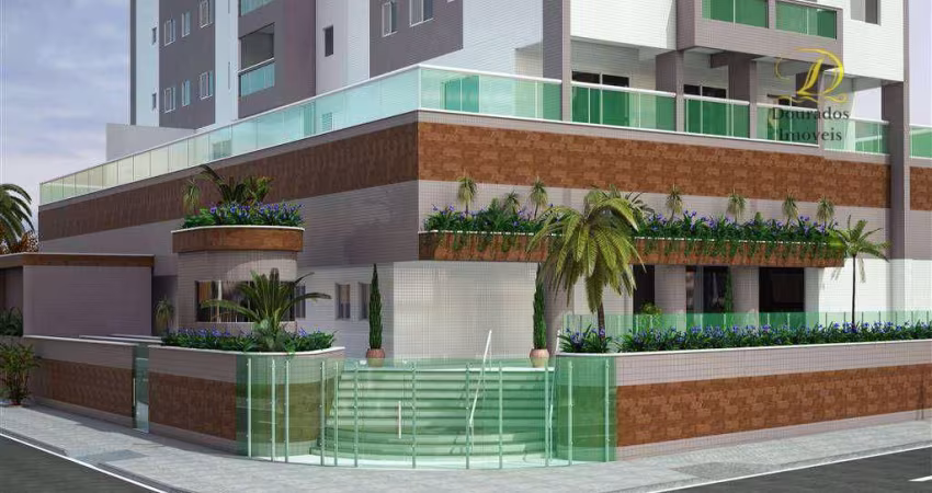 Apartamento com 2 dormitórios à venda, 55 m² por R$ 401.501,41 - Aviação - Praia Grande/SP