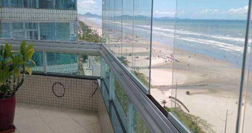 Apartamento com 3 dormitórios à venda, 120 m² por R$ 800.000 - Caiçara - Praia Grande/SP