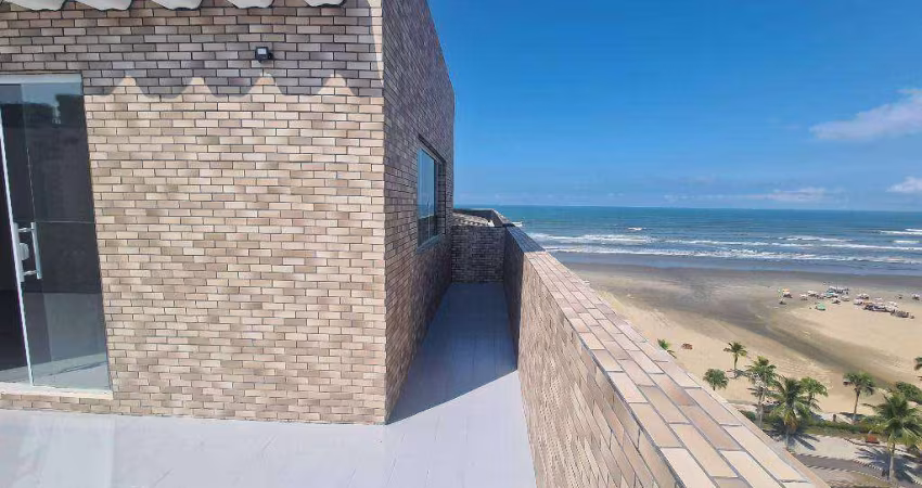 Cobertura duplex 2 dormitórios à venda, 155 m² por R$ 745.000 - Aviação - Praia Grande/SP