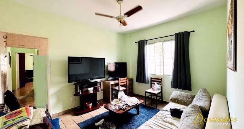 Apartamento com 1 dormitório à venda, 70 m² por R$ 245.000 - Canto do Forte - Praia Grande/SP