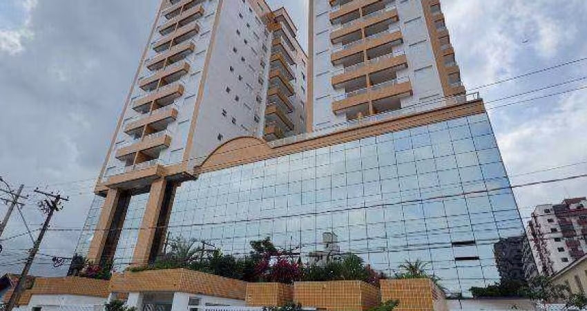 Apartamento novo de 2 dorm(s), sendo 1 suíte, com varanda no Forte em Praia Grande SP