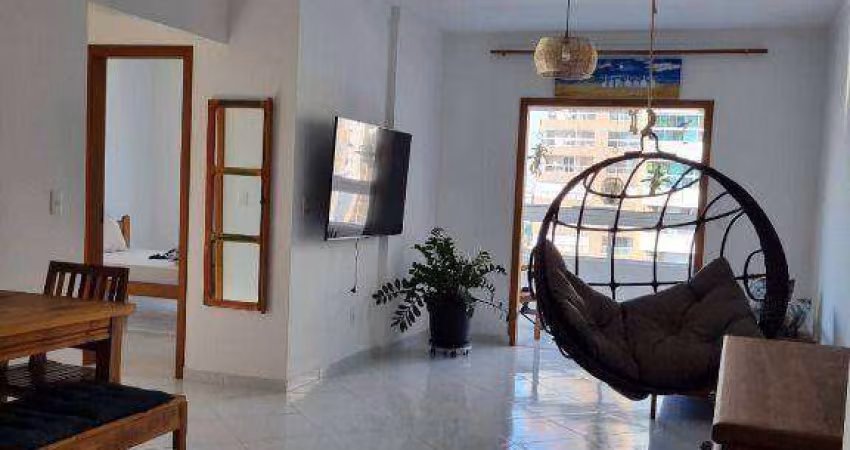 Apto de  2 dormitório, 1 suíte, varanda gourmet, 90 m² Aviação em Praia Grande SP.