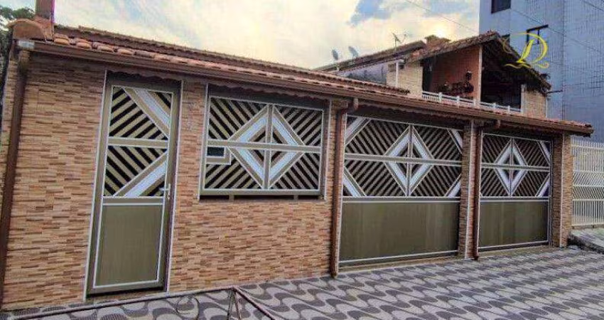 Casa à venda, 222 m² por R$ 490.000,00 - Solemar - Praia Grande/SP