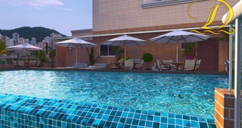 Apartamento à venda, 57 m² por R$ 480.000,00 - Canto do Forte - Praia Grande/SP