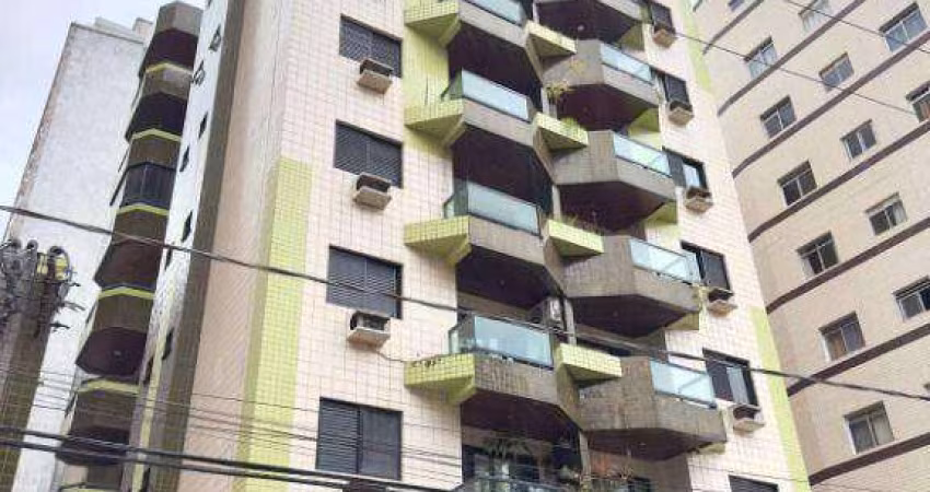 Apartamento com 1 dormitório à venda, 62 m² por R$ 280.000,00 - Aviação - Praia Grande/SP