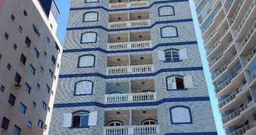 Apartamento de 2 dorm(s), sendo 1 suíte, prédio frente mar na tupi em praia grande