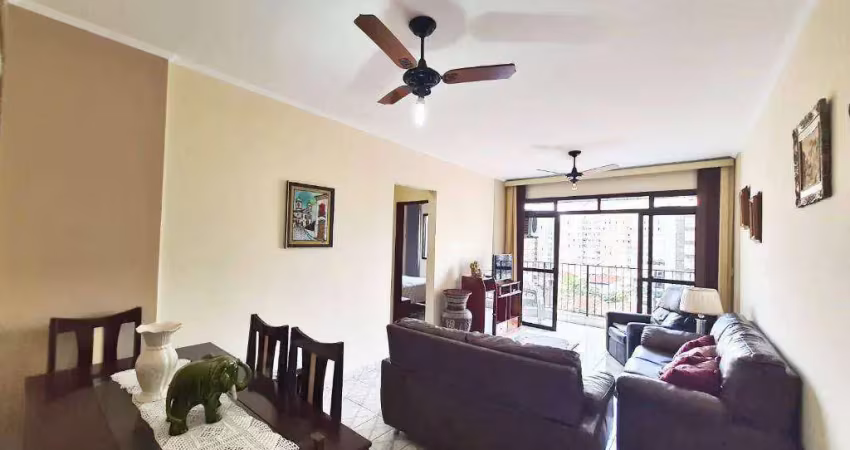 Apto de 2 dormitórios mobiliado, com vista mar, 72m², na ocian em praia grande sp.