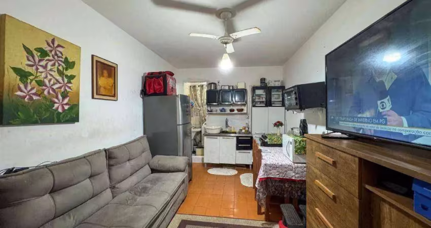 Kitnet à venda, 36 m² por r$ 230.000,00 - boqueirão - praia grande/sp