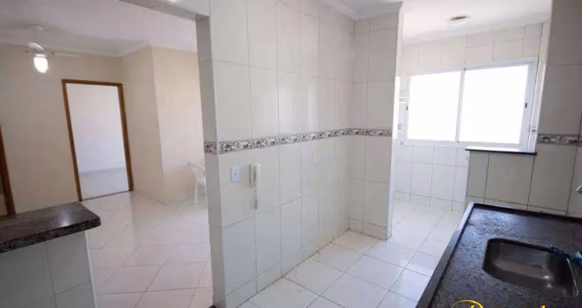 Apartamento com 1 dormitório para alugar, 58 m² por r$ 2.400,00/mês - tupi - praia grande/sp