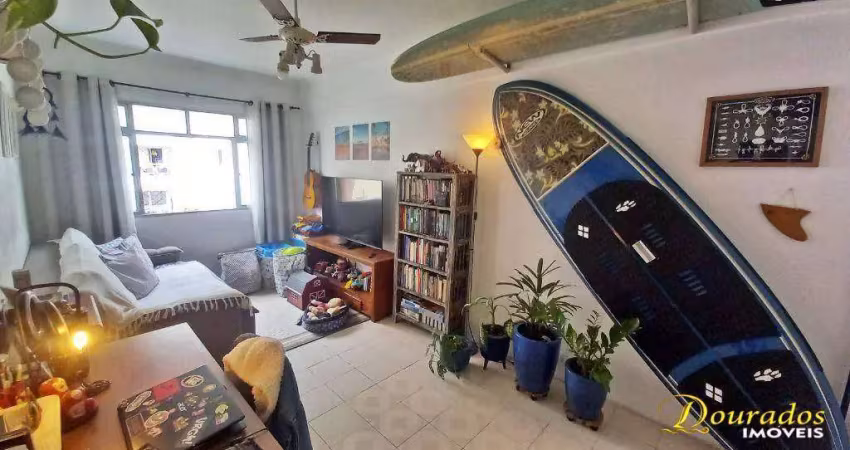 Apto de 2 dormitórios , 70m2, 1 vaga no forte em praia grande sp